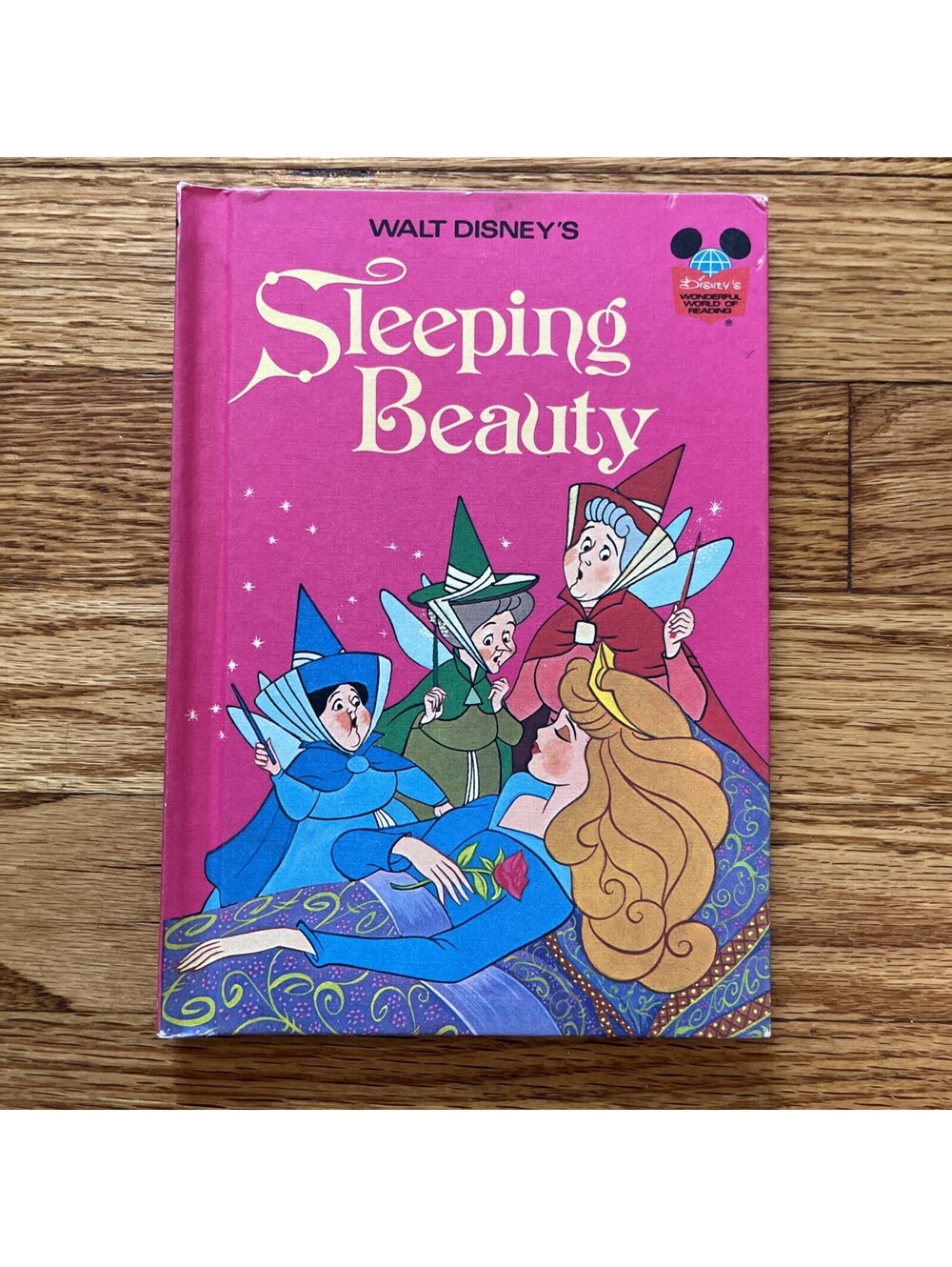 Walt Disney's: Sleeping Beauty- Hardcover Childs Book- Vintage Book Club Edition